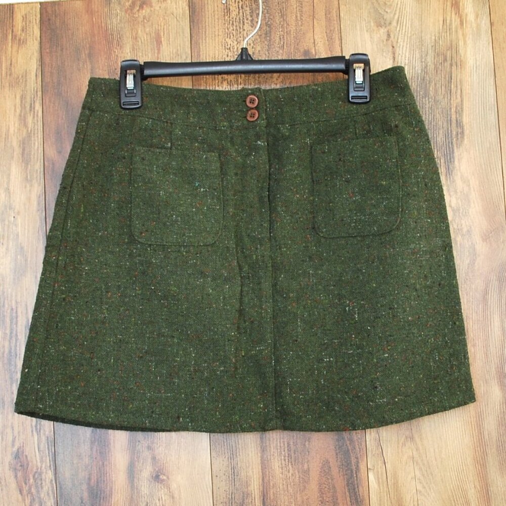 American Eagle Vintage Women's Wool Mini Skirt 10